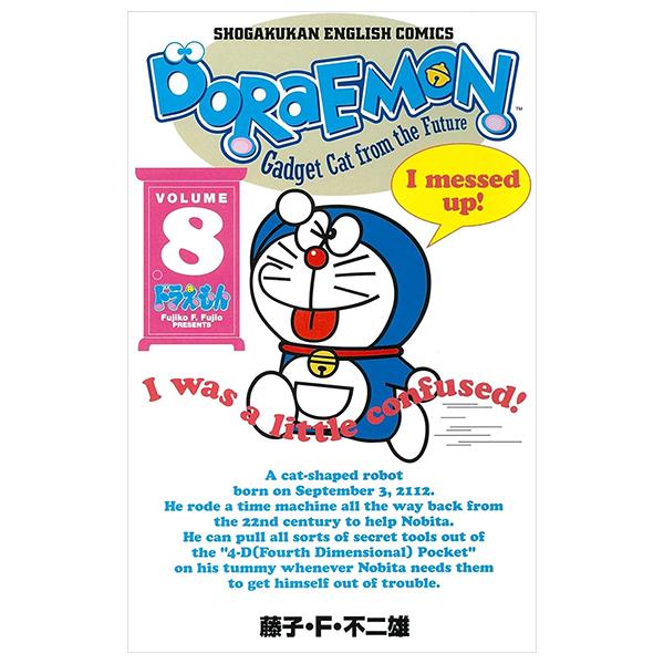 Sách ngoại văn: Doraemon - Gadget Cat From The Future Vol 8