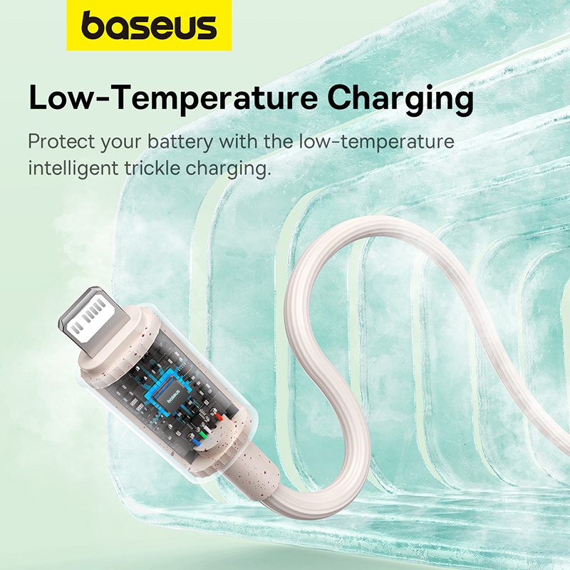 Cáp Sạc Nhanh C to iP Baseus Habitat Series Fast Charging Cable Type-C to iP 20W (Hàng chính hãng)