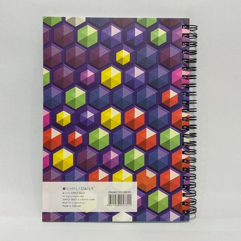 Sổ Lò Xo Organization M - Mẫu 2