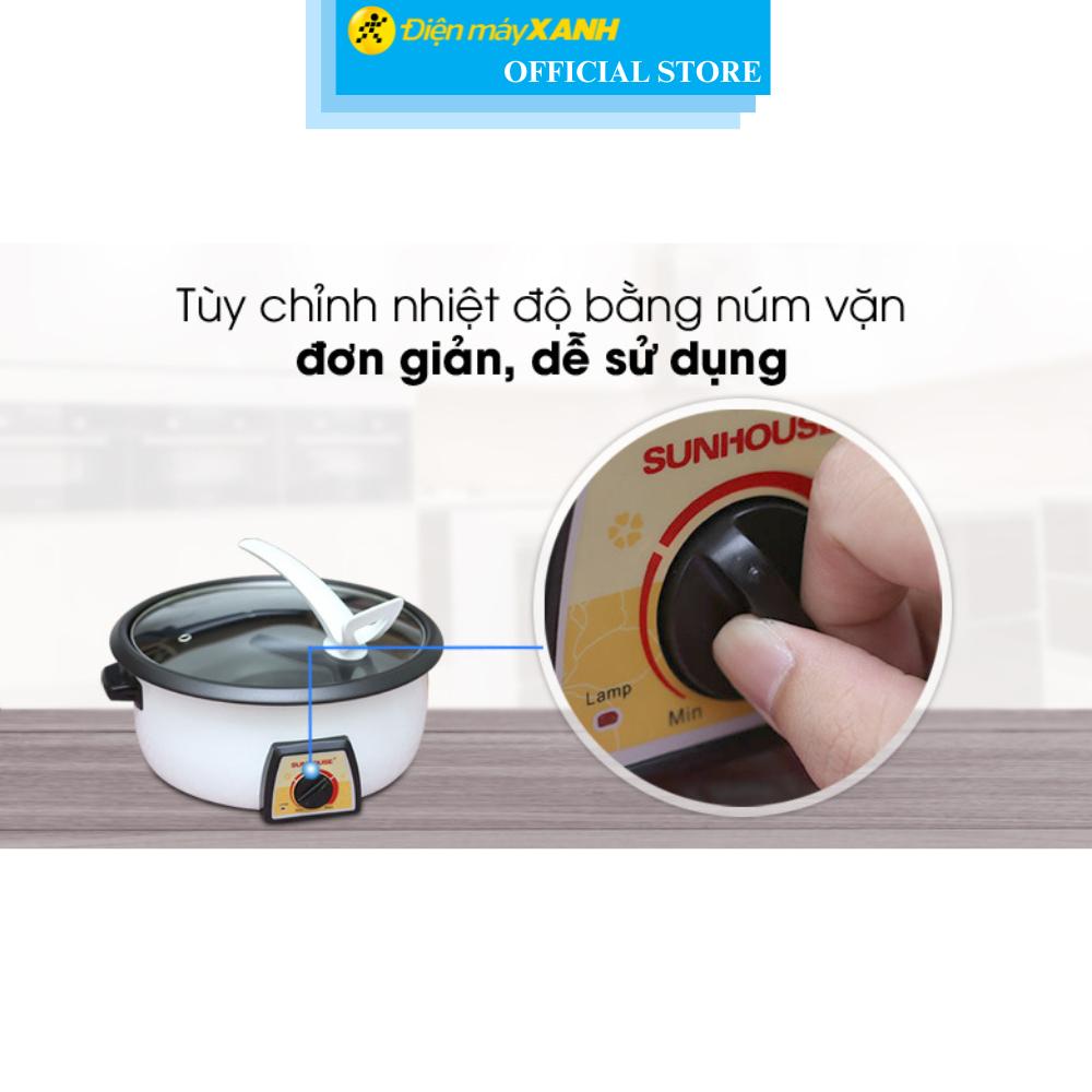 Nồi lẩu điện Sunhouse SHD 4521 3 lít - Hàng Chính Hãng