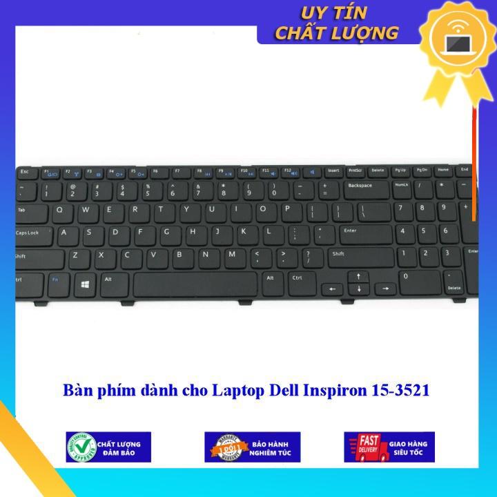 Hình ảnh Bàn phím dùng cho Laptop Dell Inspiron 15-3521 - Hàng Nhập Khẩu New Seal