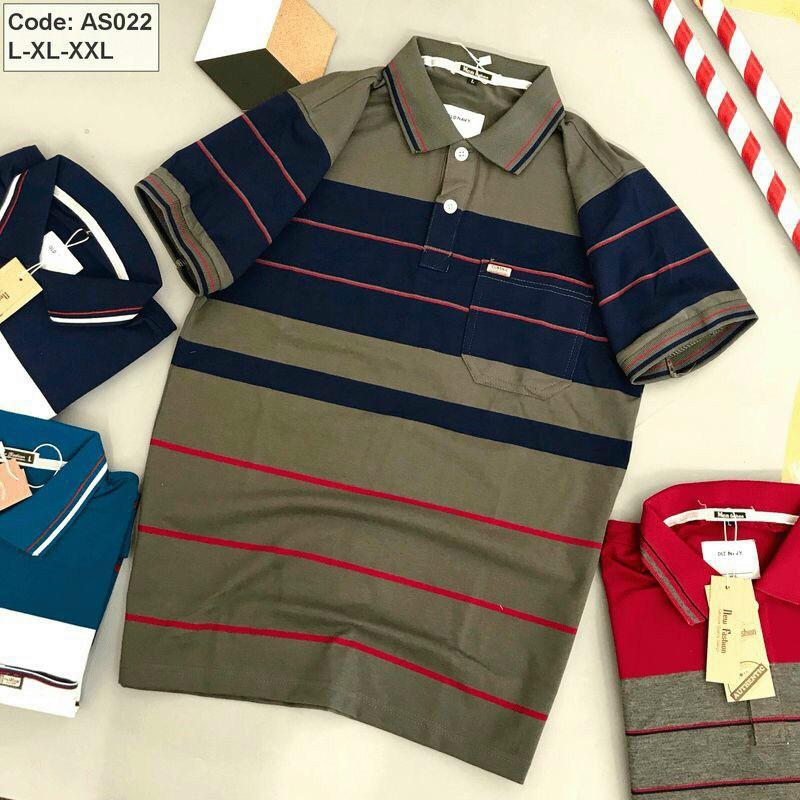 Áo Có cổ nam trung niên có túi ️