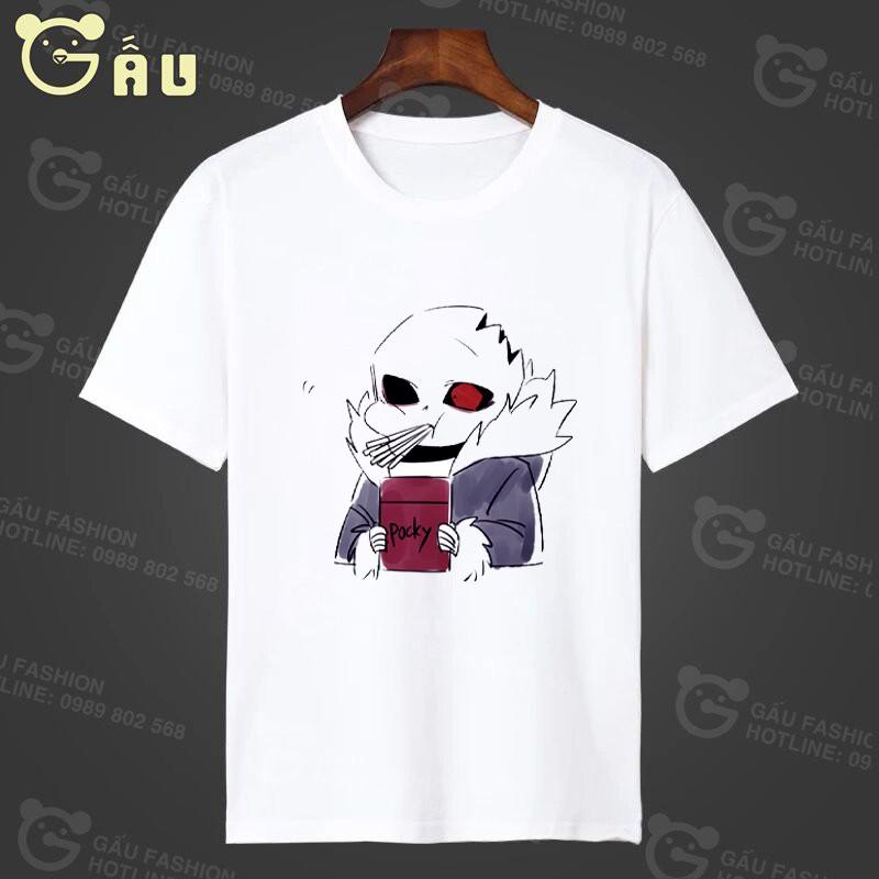 TOÀN MẪU MỚI Áo thun Undertale bé Sans cực ngầu đủ size coton xịn