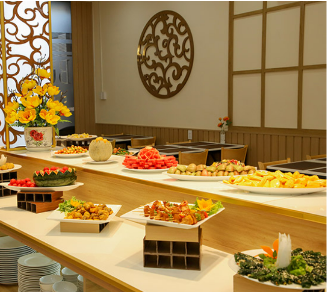 Nhà Hàng Tâm Ngọc - Buffet Chay Trưa Thứ 2 - Thứ 6 Hơn 40 Món