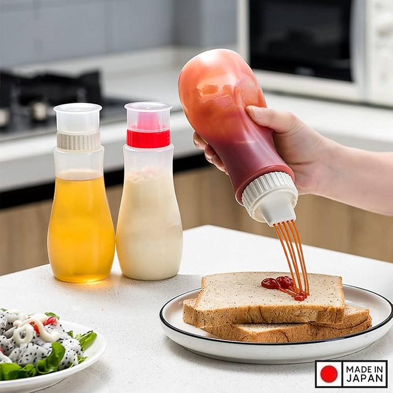 Chai đựng nước sốt Nakaya 380ml - Hàng Nội Địa Nhật Bản