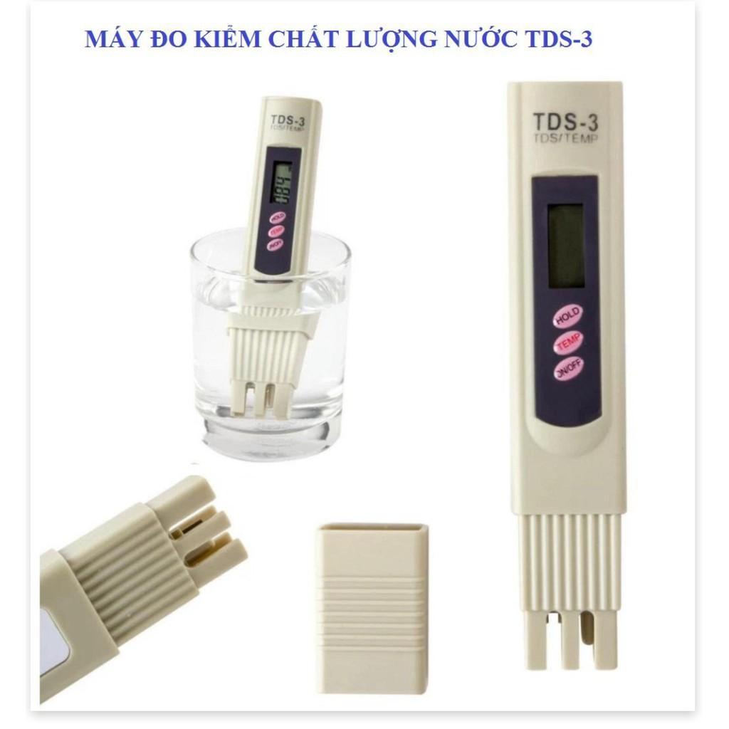 ( Giá rẻ hủy diệt) -  Máy Đo Kiểm Chất Lượng Nước TDS-3, Máy kiểm tra nước sạch hay bẩn, nước qua máy lọc có uống được k