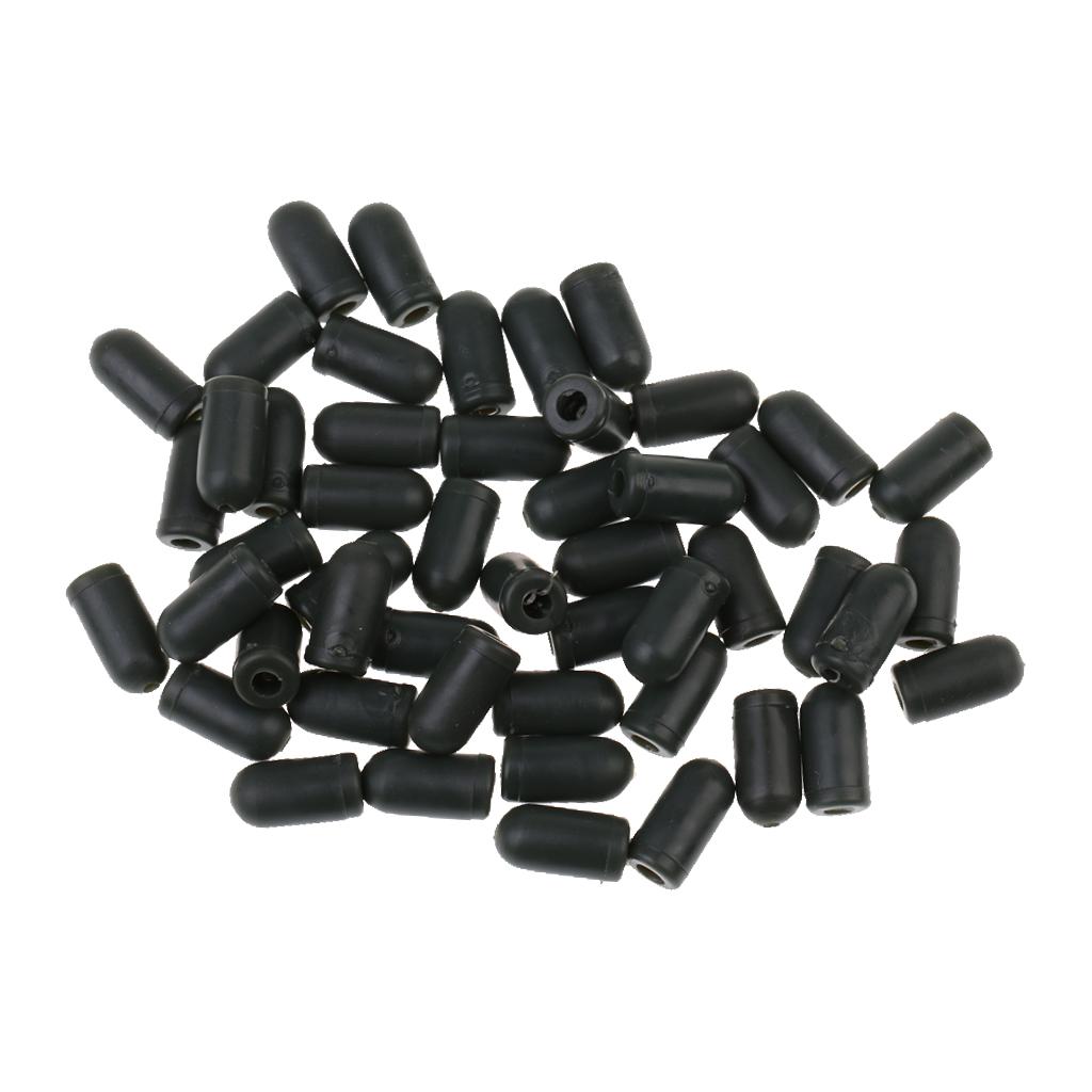 50pcs Carp Fishing Soft Protectors Beads Quick Change Fishing Accessories