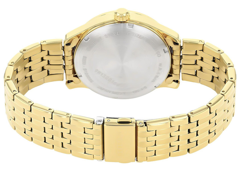 Đồng Hồ Nam Citizen Dây Thép Không Gỉ NH8352-53P - Mặt Vàng