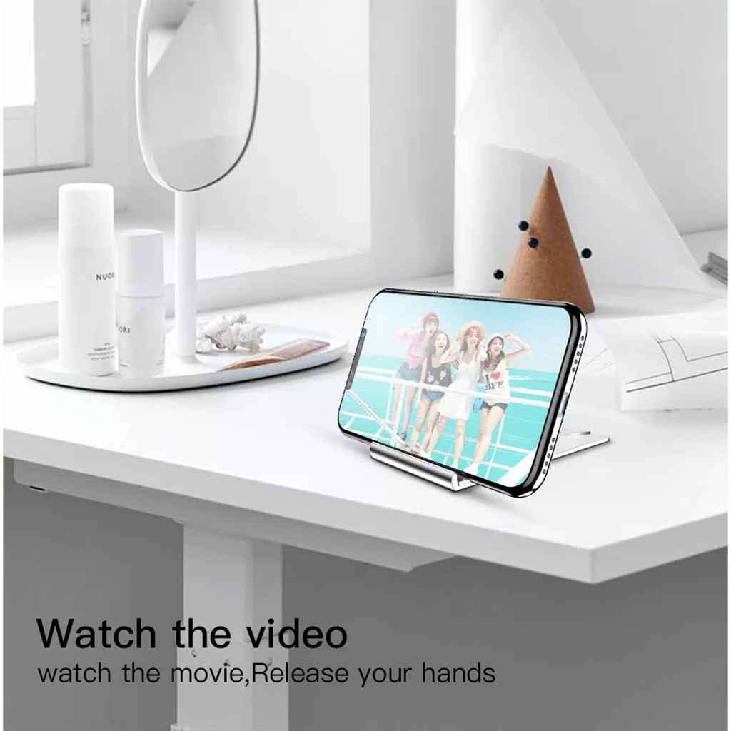 Giá Đỡ Điện Thoại /máy tính bảng gấp gọn để bàn đa năng tiện dụng