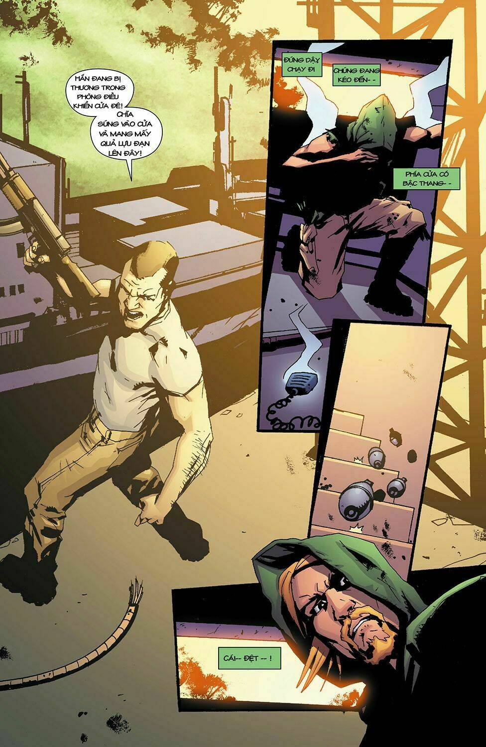 green arrow: year one chapter 6 1