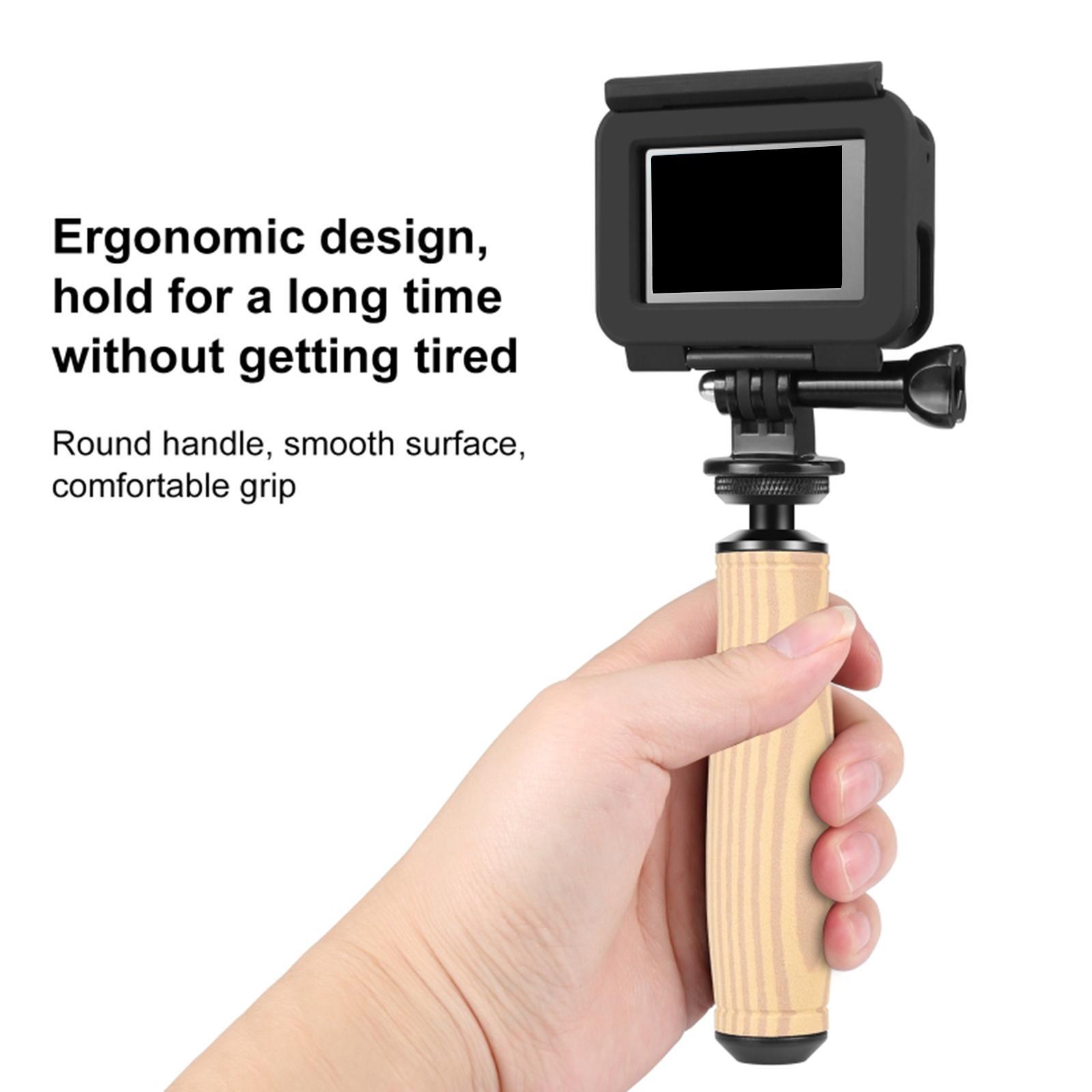 Camera Handle Grip Support Mount for Action Camera Digital Video Camera