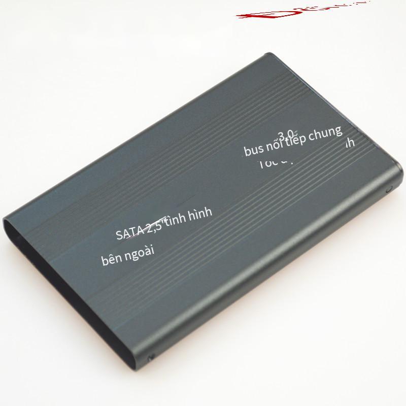 Giá thấp nhất hộp cứng di động hộp đĩa cứng usb3.0 2.5 inch SSD máy tính xách tay sata cổng nối tiếp kim loại hộp hợp kim nhôm