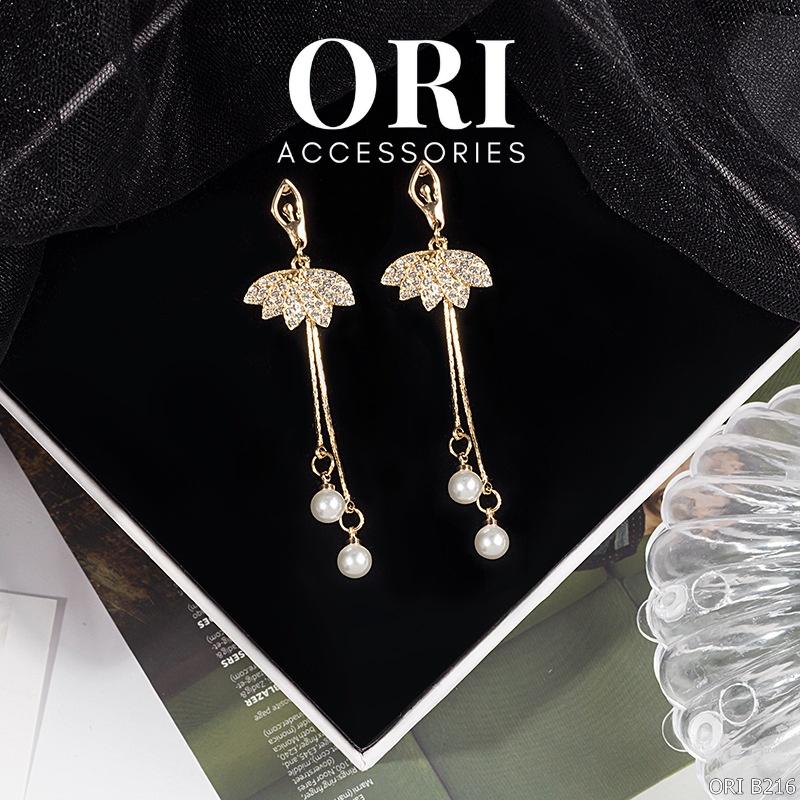 Bông tai nữ dáng dài Vũ công ballet Artemis xinh xắn độc đáo ORI ACCESSORIES B216