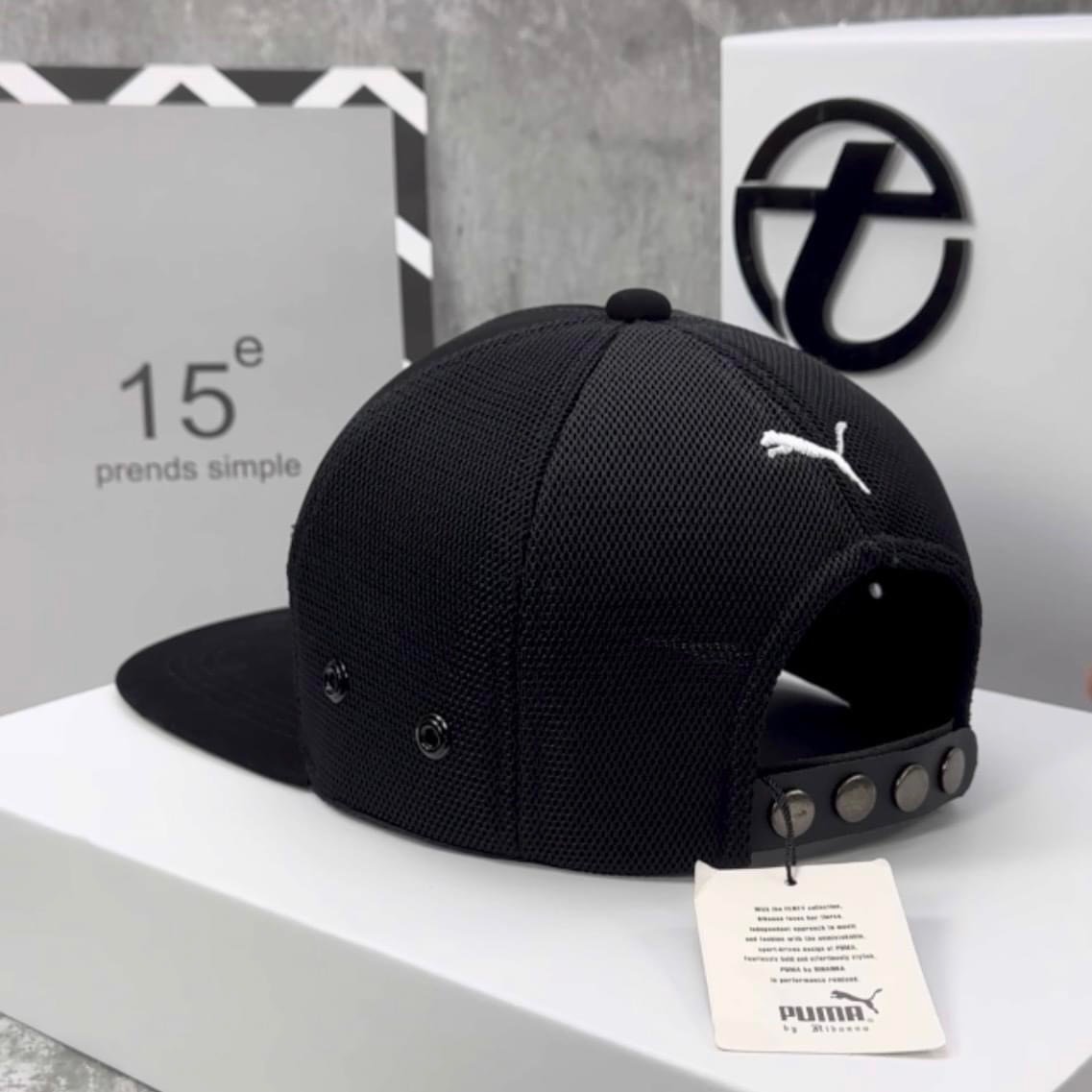 Nón snapback, mũ hiphop Pu.ma phối vải kaki Form chuẩn đẹp (Ảnh thật)