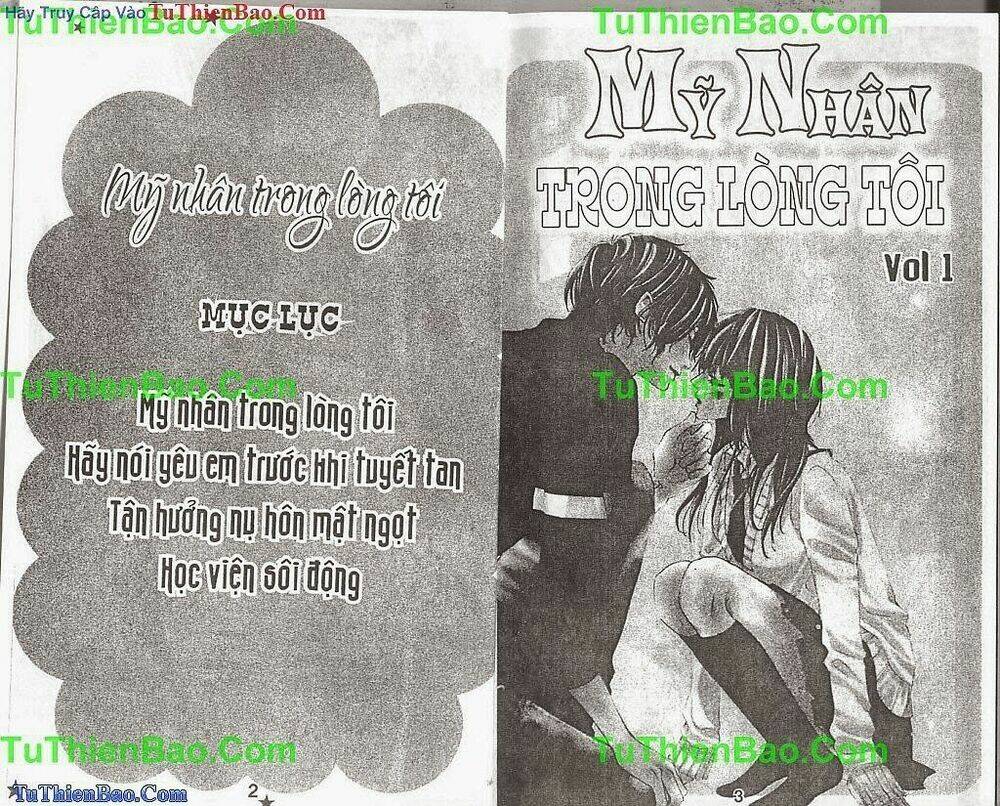 mỹ nhân trong lòng tôi chapter 1 3