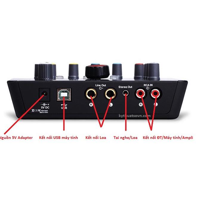 Sound Card ICON Upod Pro thu âm livestreams