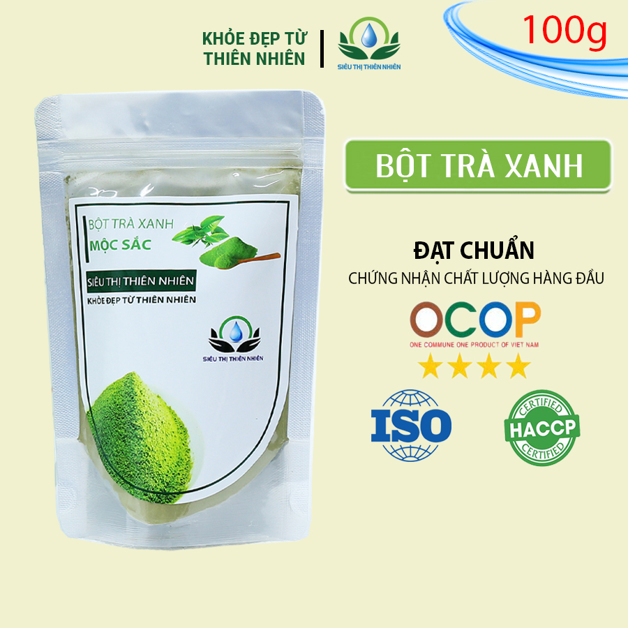 Bột Trà Xanh Mộc Sắc 100g