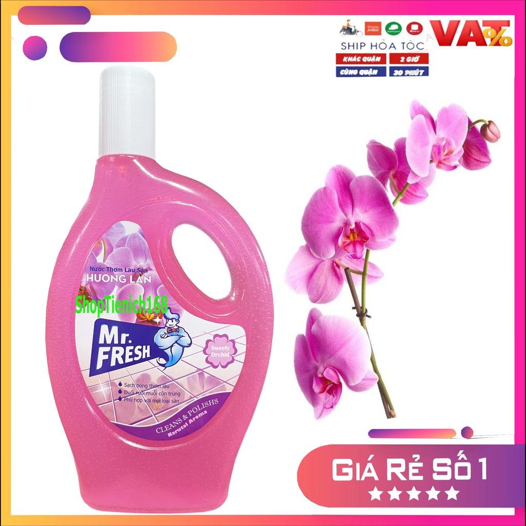 Nước thơm lau sàn Mr.Fresh 1.1L Hương Ccam Quế