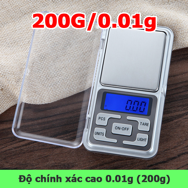 Cân tiểu li điện tử bỏ túi độ chính xác cao 0.01g