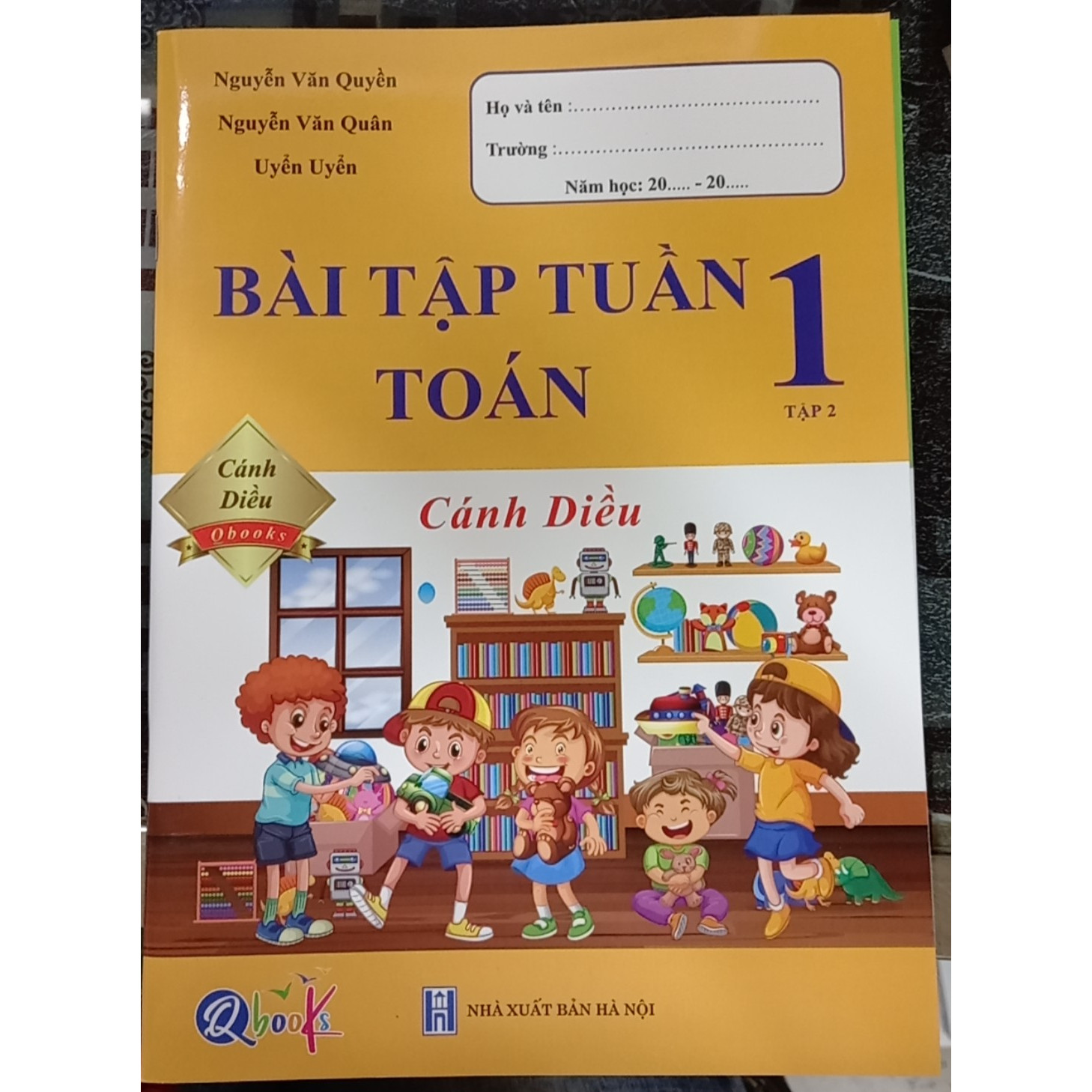 QB - bài tập tuần toán 1/2 - cánh diều