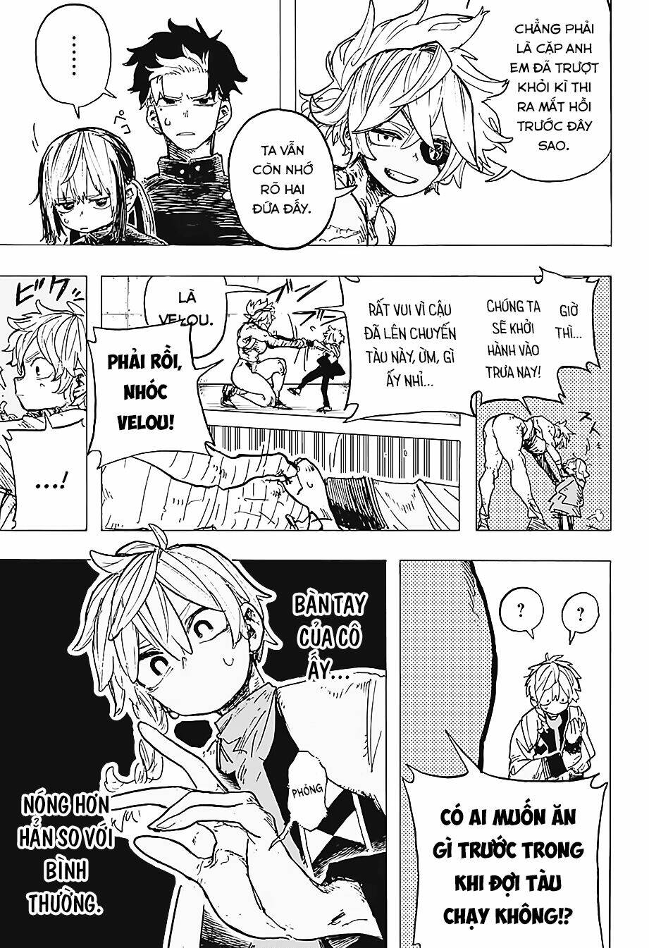 hội thợ săn: khăn đỏ chapter 7 4