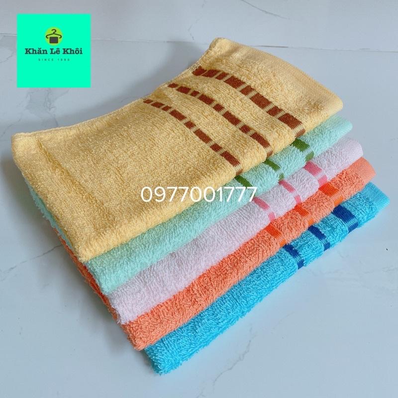 Khăn tay / Khăn mặt 100% cotton nhiều màu KMH - 28x42cm