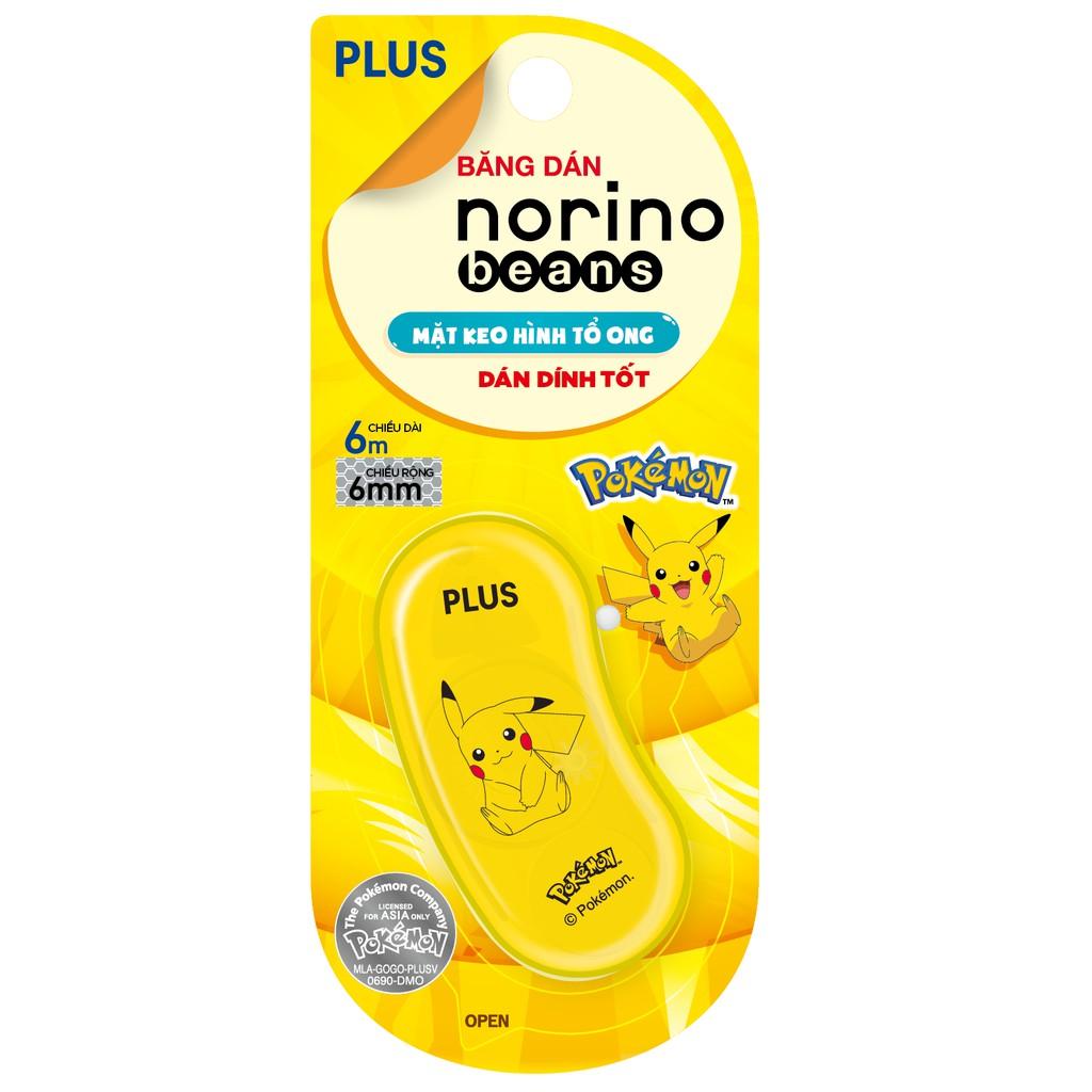 Keo Dán 2 Mặt Norino Beans Pokemon PLUS