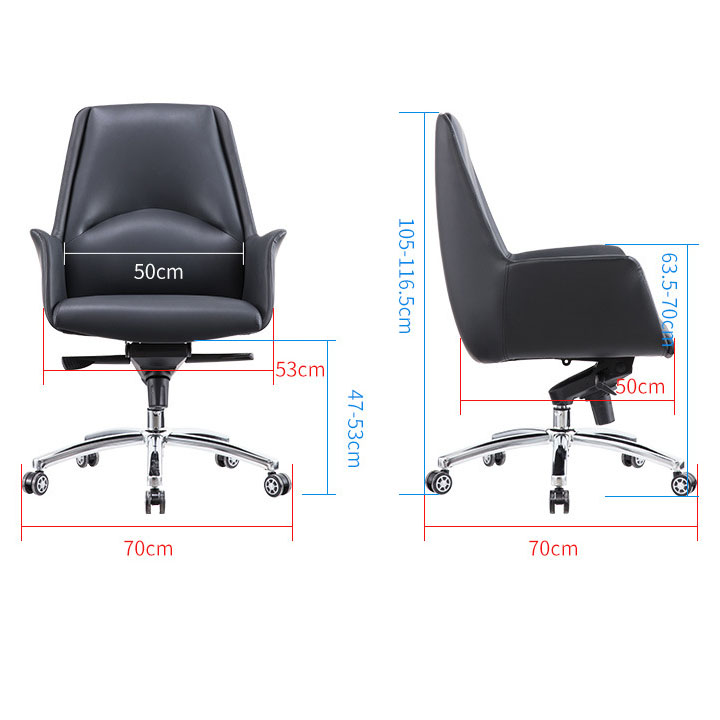 Ghế Xoay Làm Việc Cao Cấp, Ghế Văn Phòng Bọc Da Hiện Đại Xoay 360 Ngả Lưng Thư Giãn Tiện Lợi Sử Dụng Đa Năng