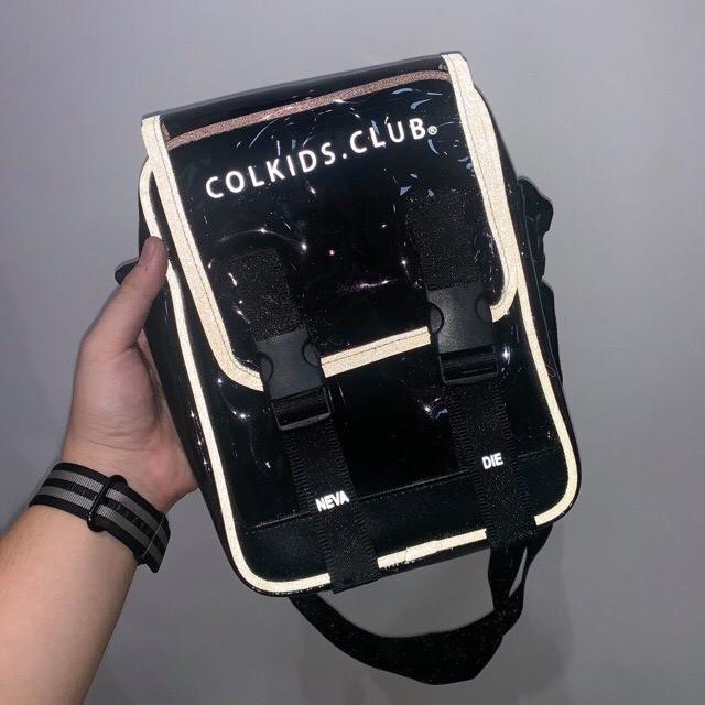 Túi Đeo Chéo Phản Quang Mini Bag Colkids Club Unisex SS3 - Đen