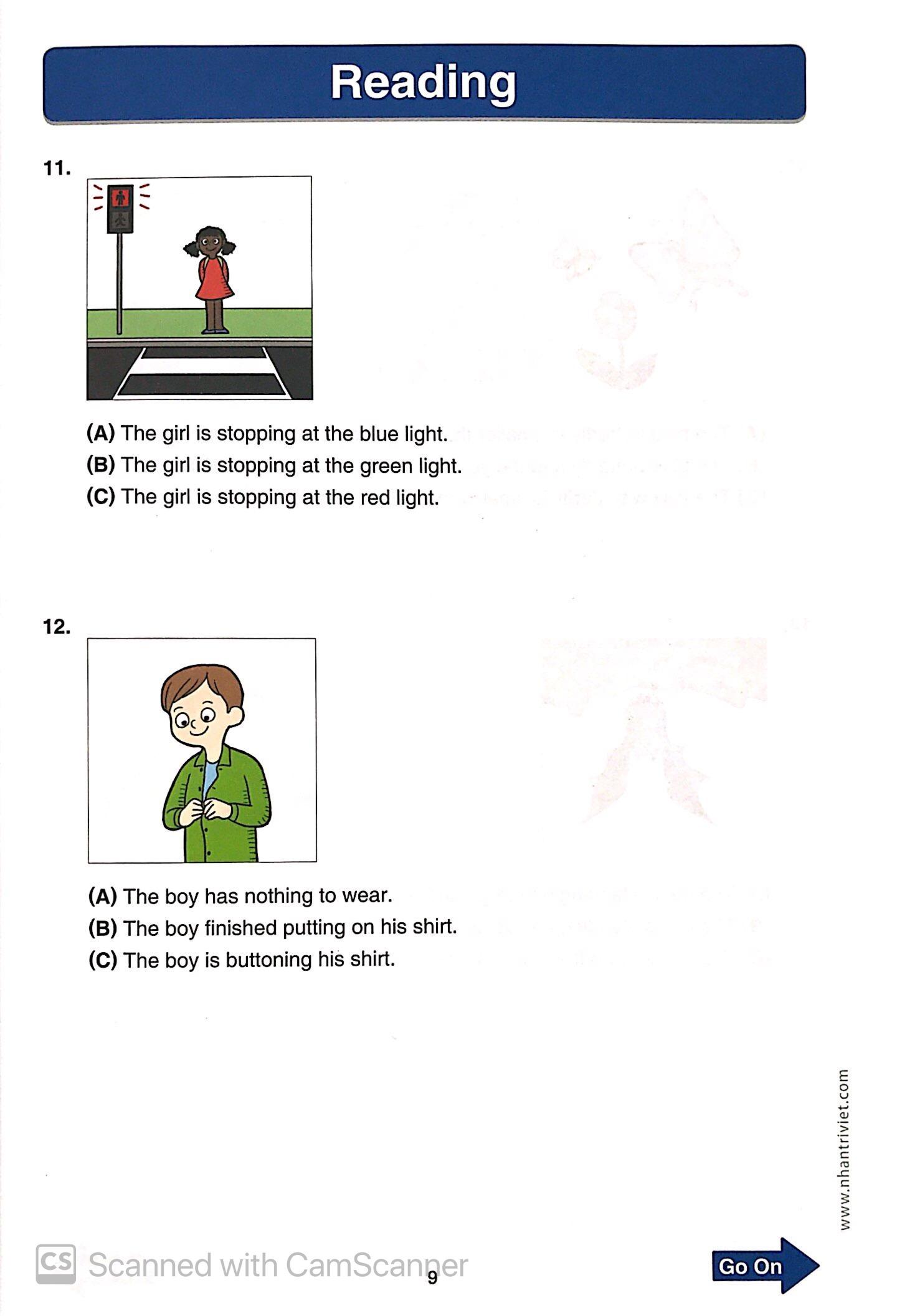 TOEFL Primary Step 1 - Practice Test (Kèm CD)
