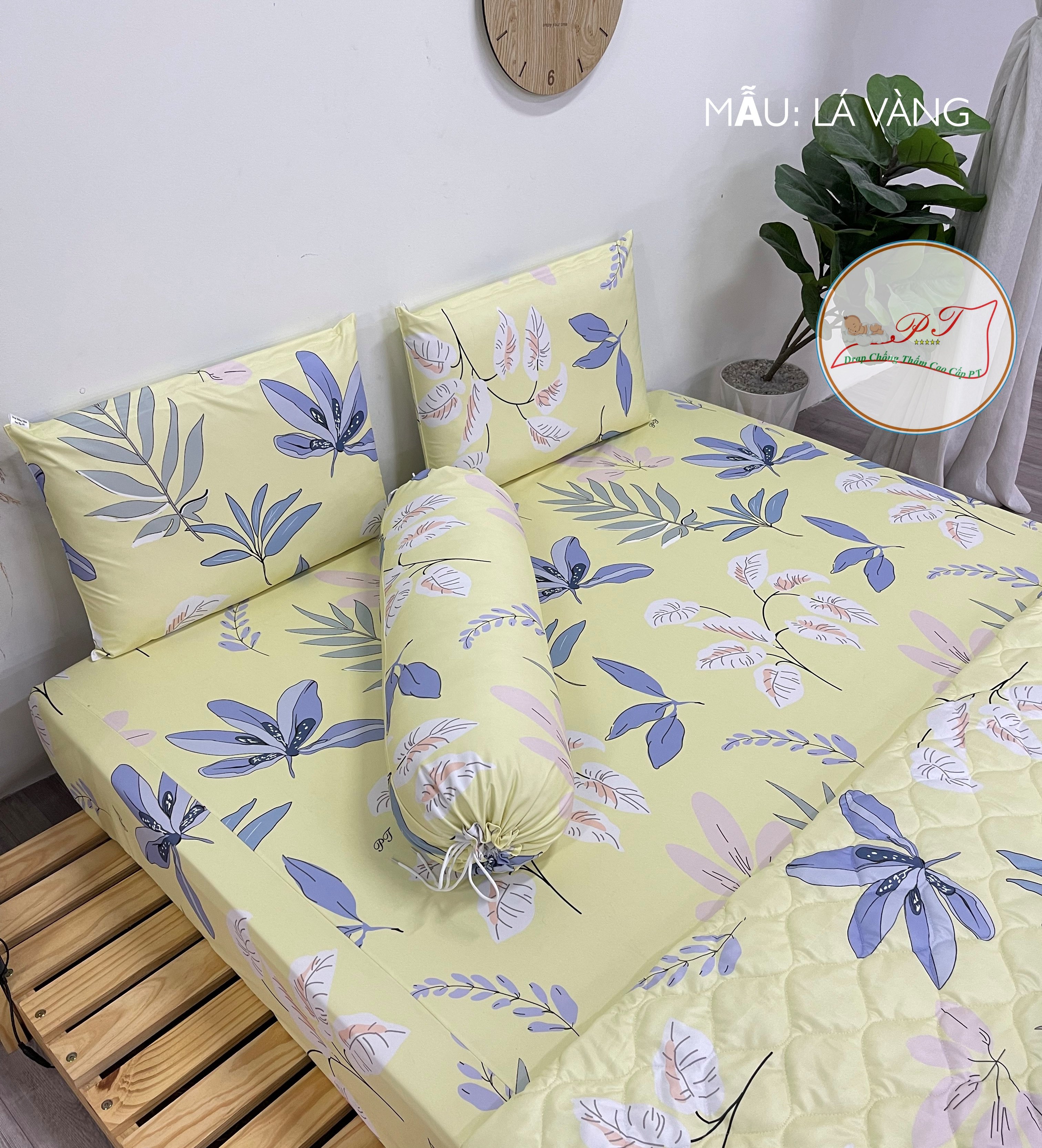 Ga Chống Thấm Cao Cấp PT Mẫu Họa Tiết Lá Vàng