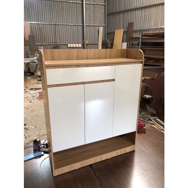 Tủ giày gỗ mdf hiện đại sang trọng