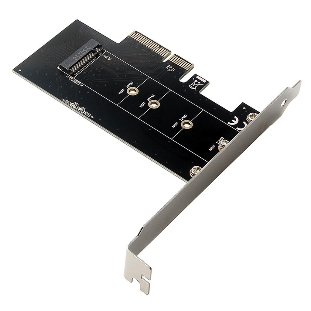 PCI-E  x4 to M.2 NVMe SSD NGFF M-key Riser Card Adapter High Speed