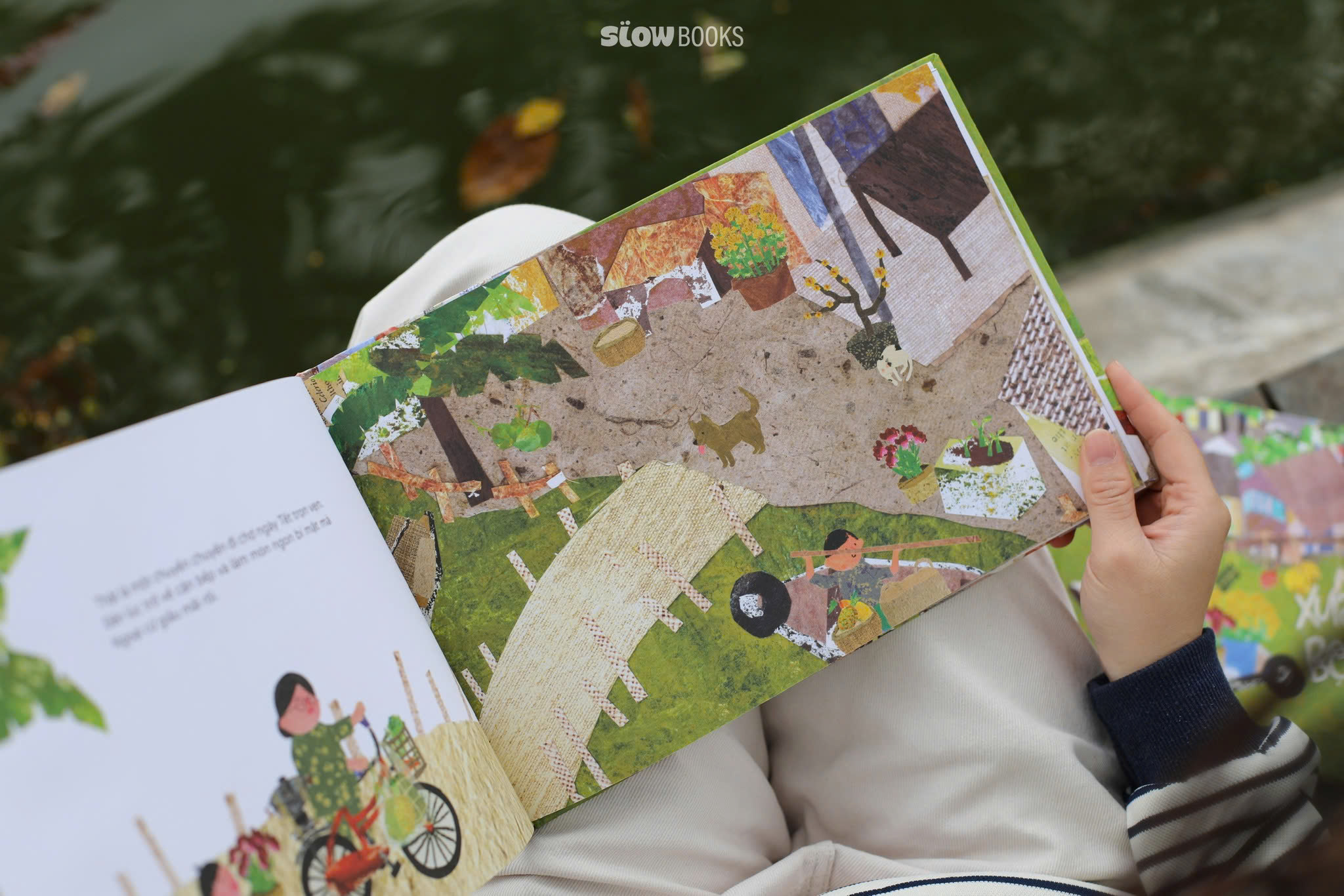 XUÂN TREO TRÊN BẸO GHE HÀNG - Quỳnh Hương (Hũ) -  Hoàng Anh   - Slow Book