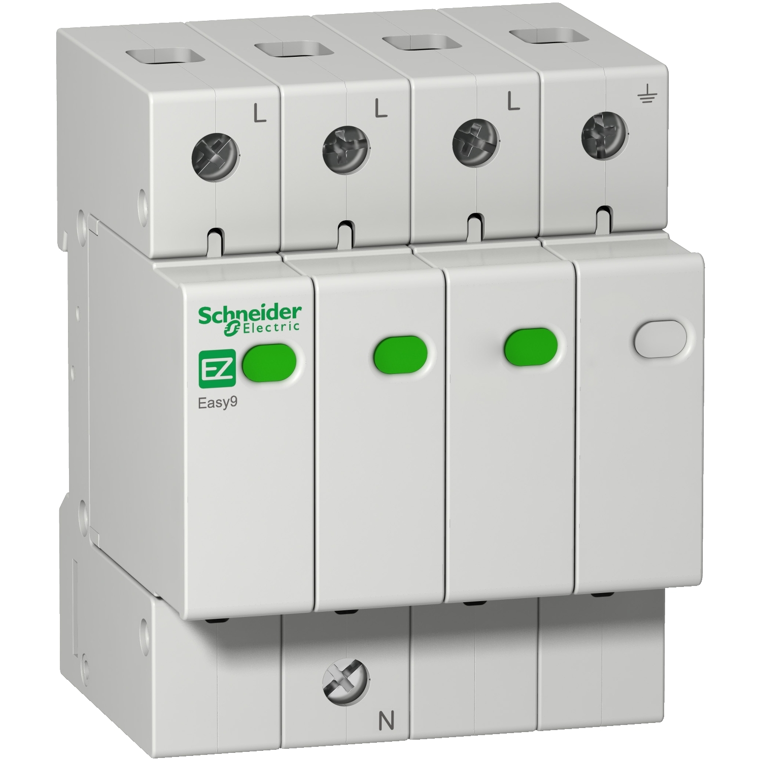 Thiết bị chống sét lan truyền Schneider Electric SPD Easy9 45kA 3P+N