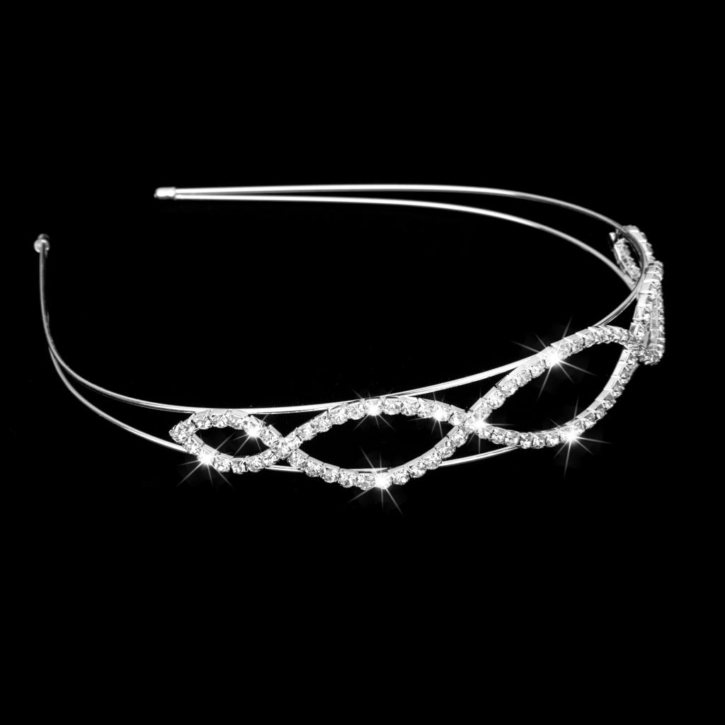 Wedding Bridal Bridesmaid Crystal Rhinestone Headband Tiara