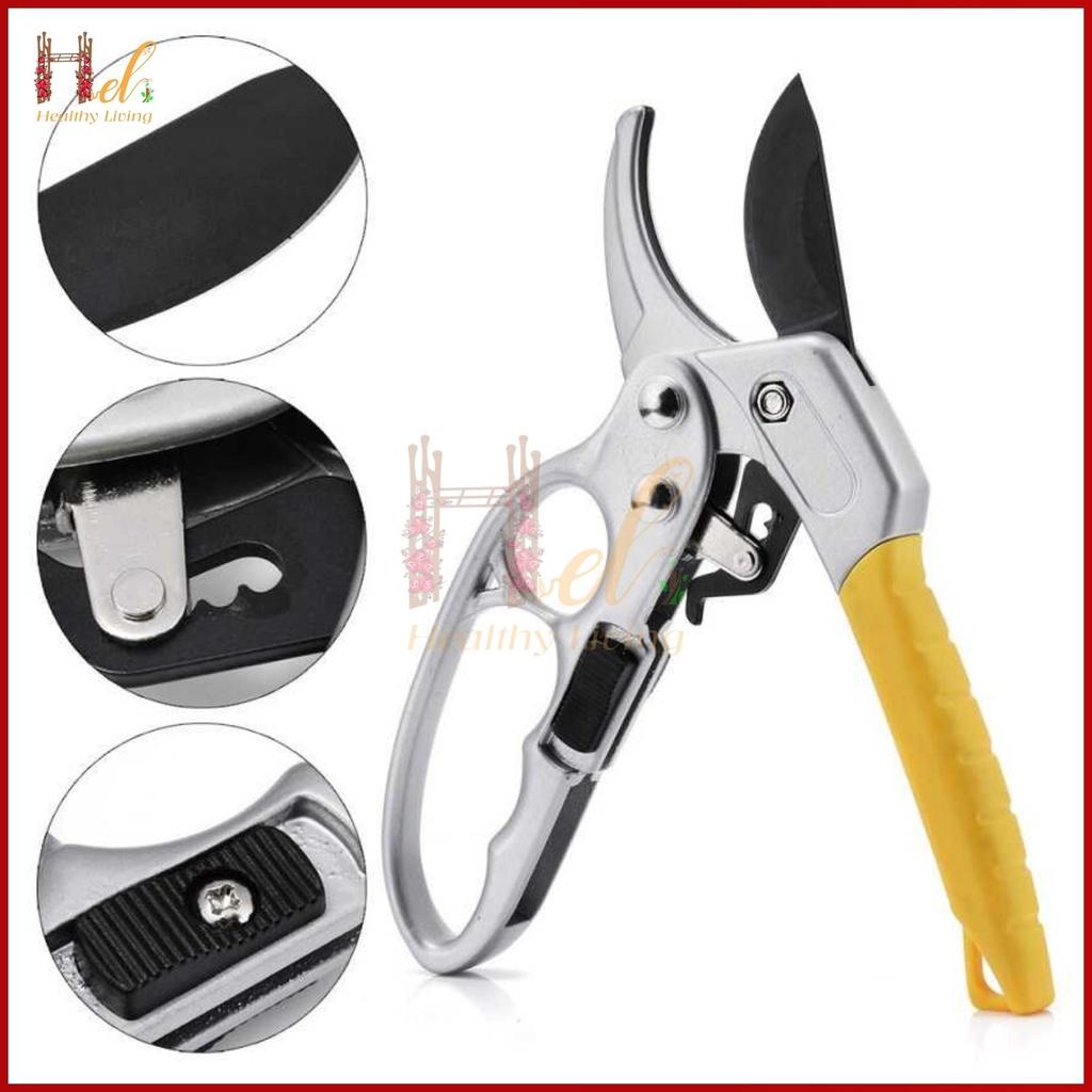 Kéo Cắt Tỉa Cành Cây, Kìm Tỉa Cây Cao Cấp HSS, Kéo Cộng Lực Cắt Cành SK-8 Nhập Khẩu, Kéo Cắt Tỉa Bonsai Cao Cấp