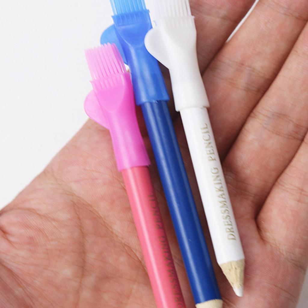 3Pcs Dressmaking Pencils Chalk Pen Sewing Dressmakers DIY Craft Markers