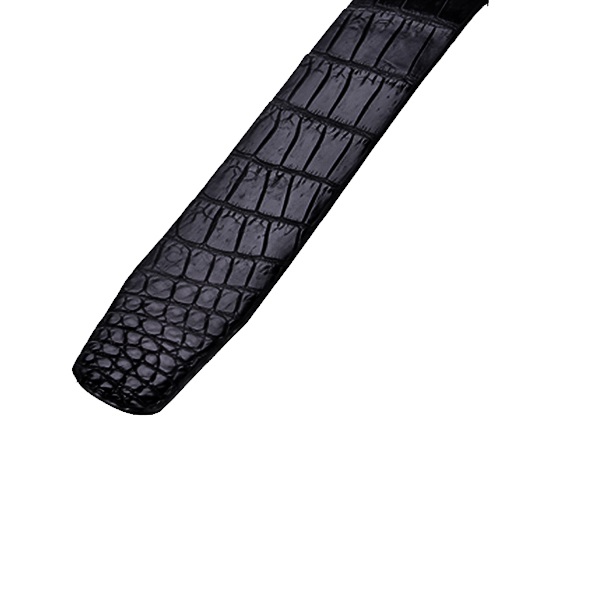 HC4715-16-17-18 - Thắt lưng nam da cá sấu Huy Hoàng gai đuôi 4P đầu kim màu đen, nâu đất, nâu đỏ, vàng bò