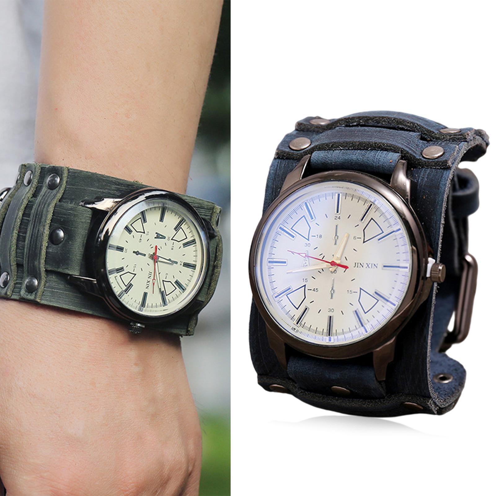 Leather Pointer  Bracelets Three Pointers  Movement Retro