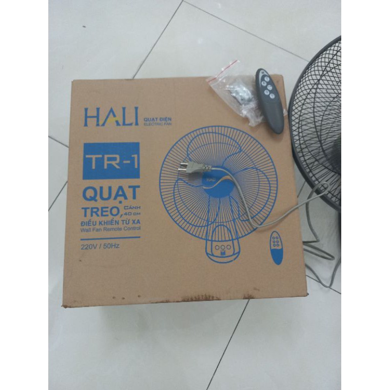 Quạt treo tường Hali TR-1 - Màu xám