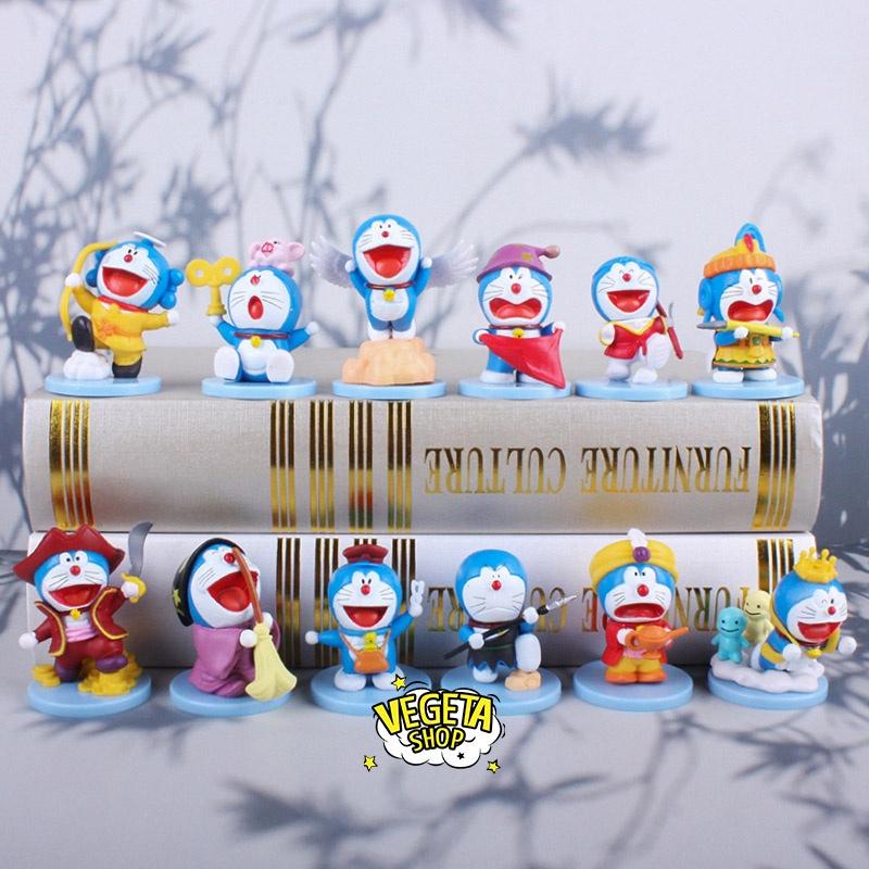 Mô hình Doraemon mô phỏng theo mẫu truyện dài phiên bản kỷ niệm 35 năm - Doraemon Doremon lạc vào xứ quỷ tây du ký 5~8cm