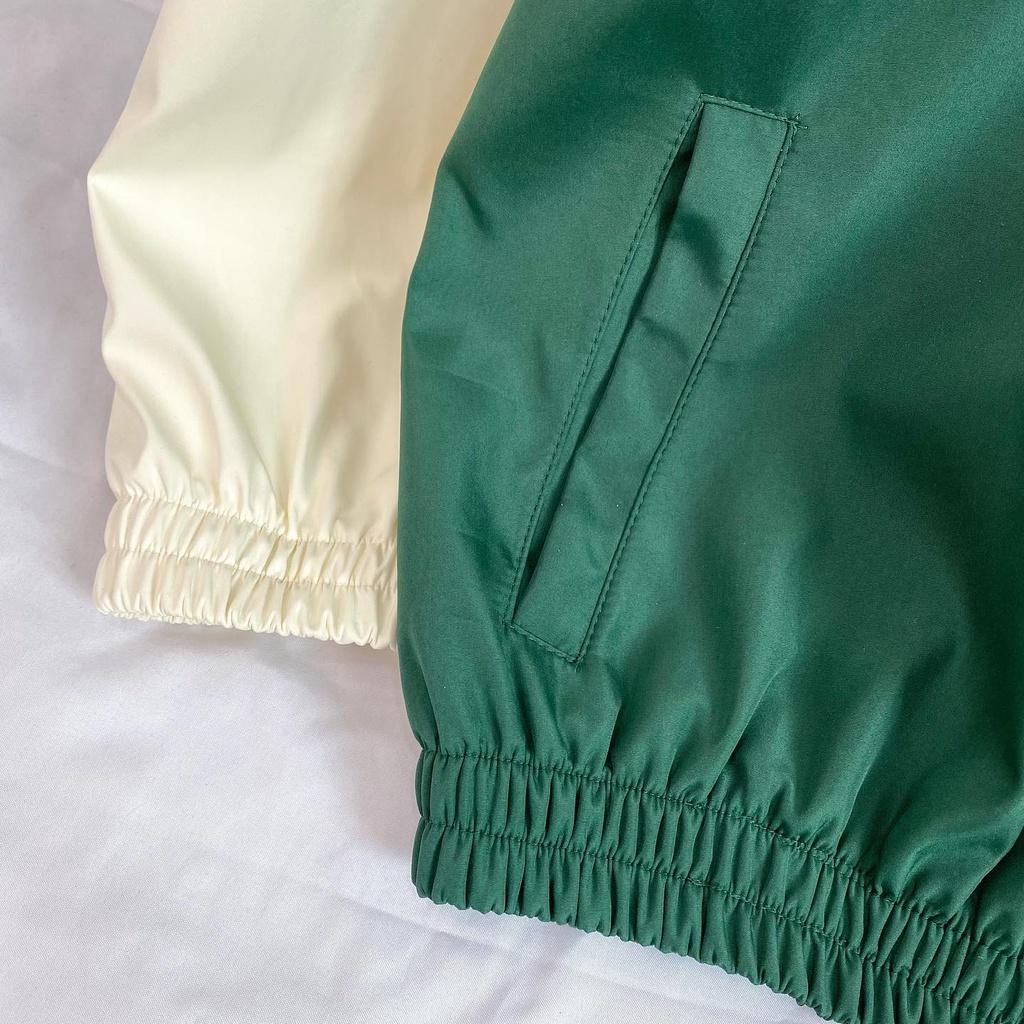 Áo Khoác SWEEDER Dài Tay Form Rộng vải Dù Hai Lớp Cao Cấp Unisex - Áo khoác bóng chày TEA OVERSIZENIU