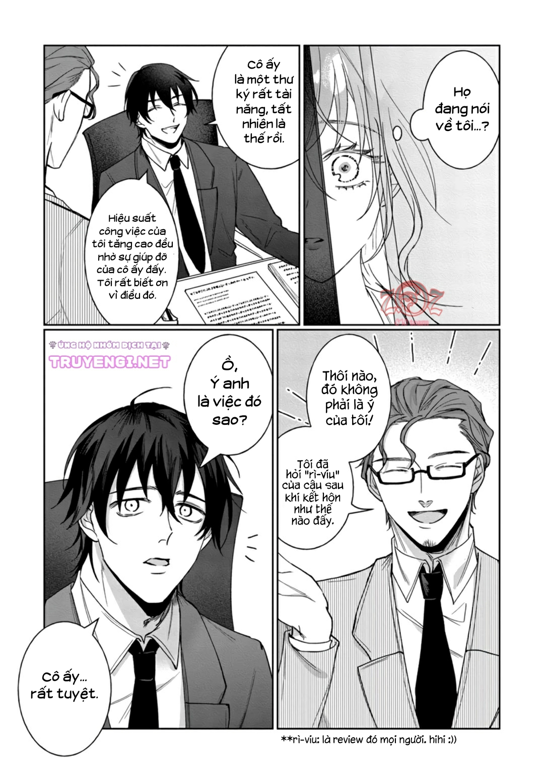 hôm nay hãy cứ yêu nhau mà không giết nhau chapter 4 14