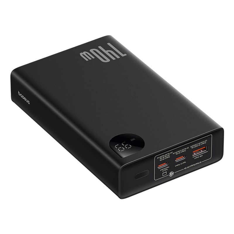 Pin Dự Phòng Baseus Adaman Digital Display Fast Charge Power Bank 24000mAh 140W -  Hàng chính hãng