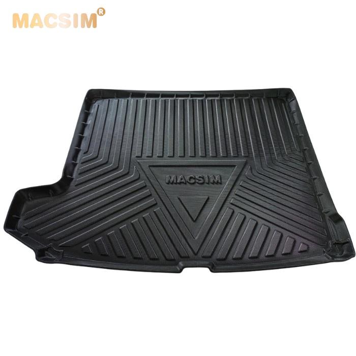 Thảm lót cốp xe ô tô Volvo Xc60 2018 - 2022 nhãn hiệu Macsim chất liệu TPV cao cấp màu đen