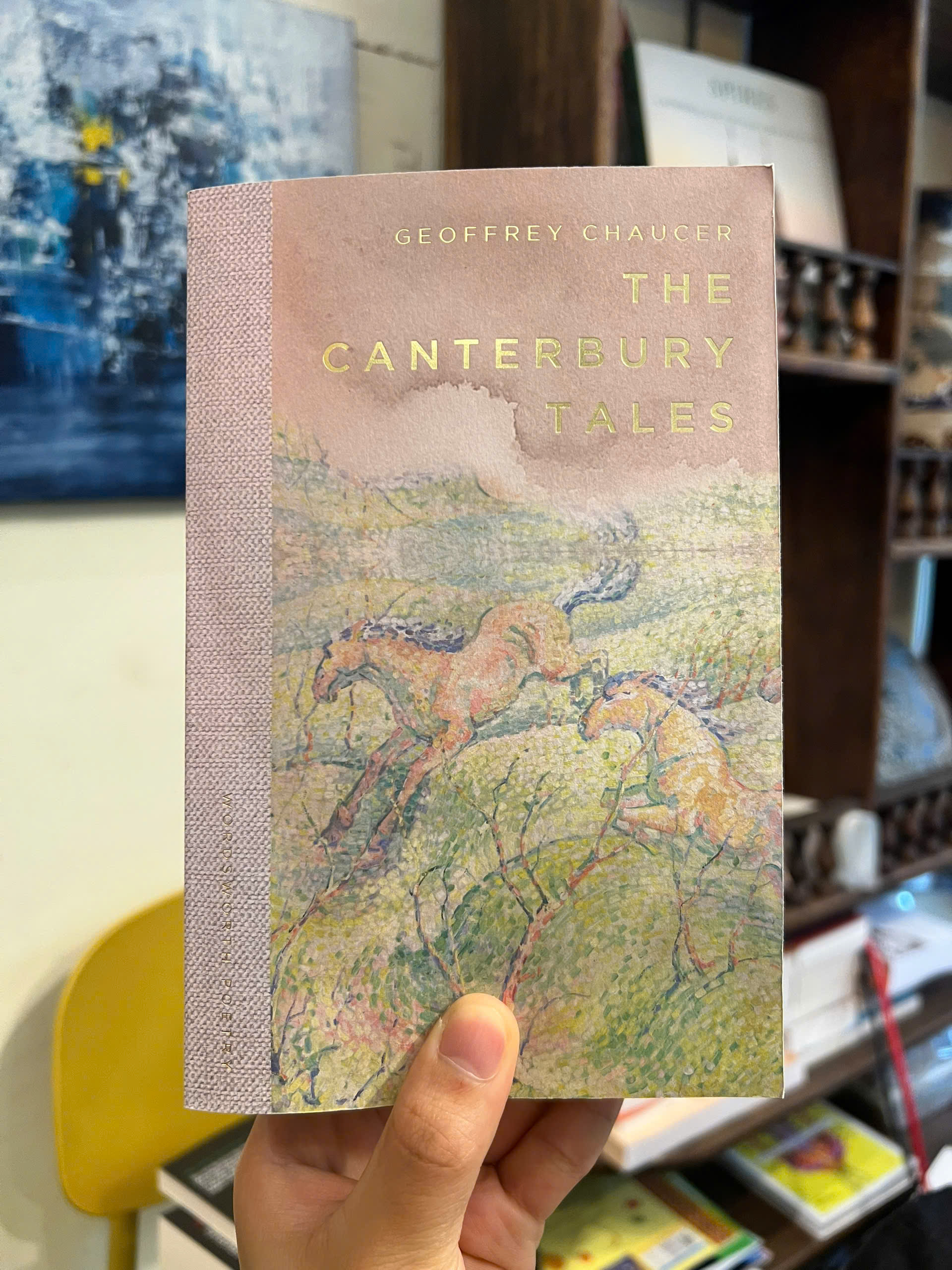 Sách - The Canterbury Tales by Geoffrey Chaucer | Poetry / Classics / Tuyển tập thơ Nhập khẩu