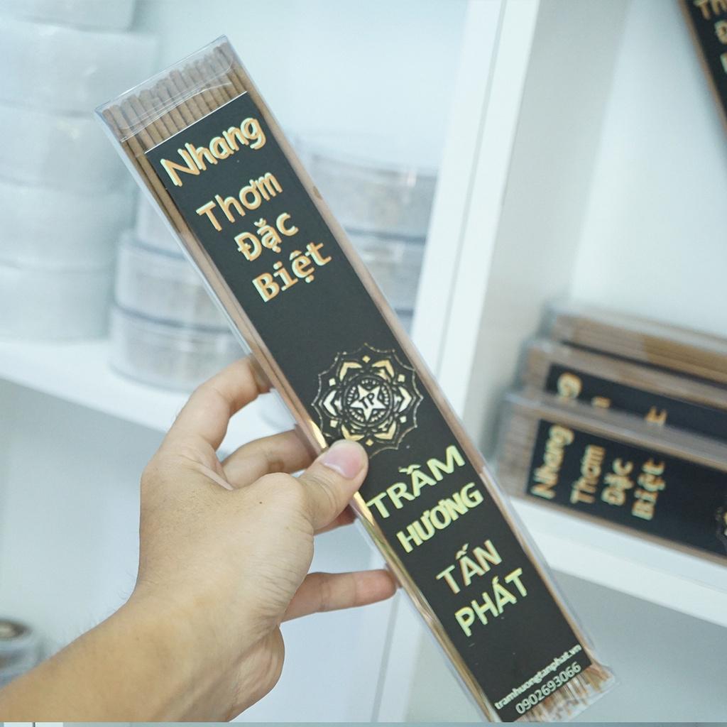 Nhang Trầm Hương thơm loại Đặc Biệt NEW & Thượng Hạng - nhang ngắn 28cm thắp Bàn thờ thấp
