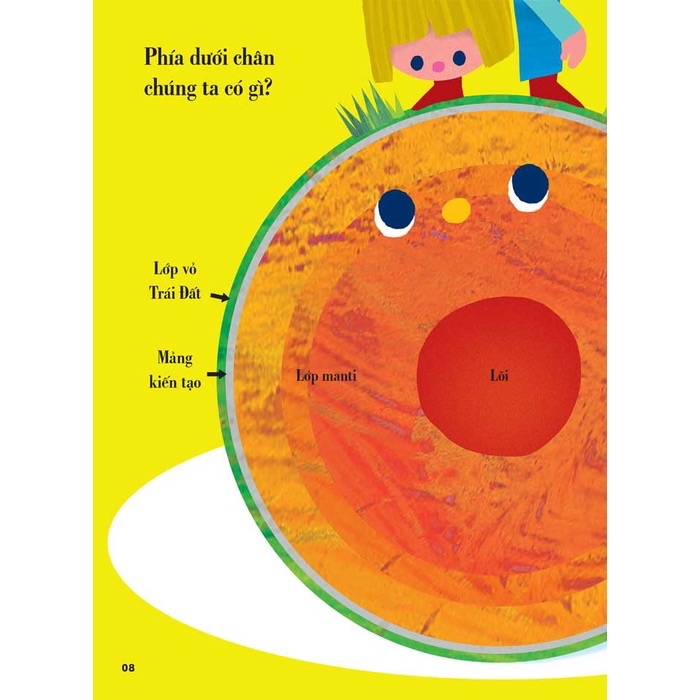 Sách Ehon Nhật Bản - Cuốn sách tranh đầu tiên về Trái Đất - Dành cho bé từ 6 tuổi - Ehomebooks