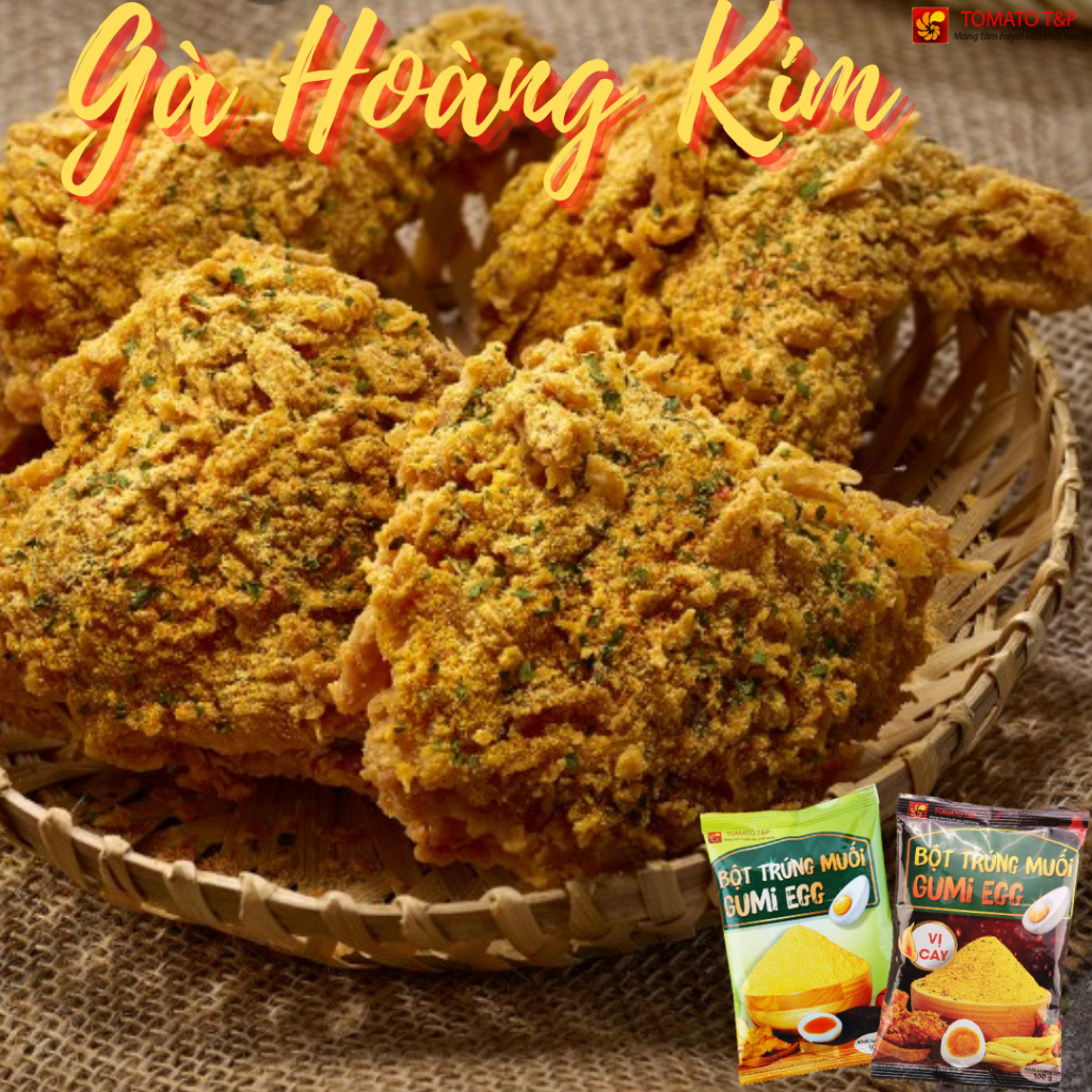 Bột trứng muối Gumi Egg vị cay - Gói 100g - Tomato T&amp;P